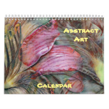 Abstract Art Photographic Art Calendar