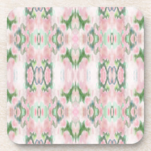 Abstract Art Plastic Coaster Set