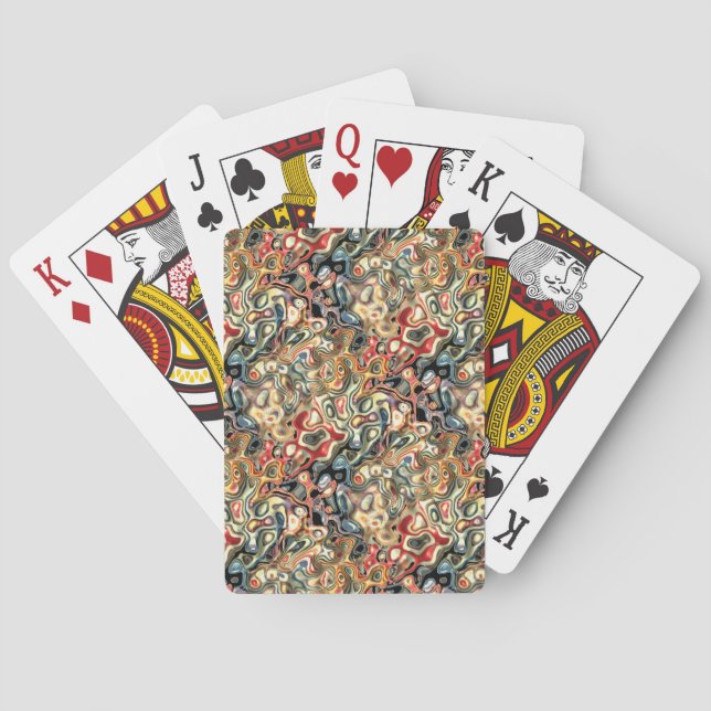 Abstract Art Playing Cards (Back)