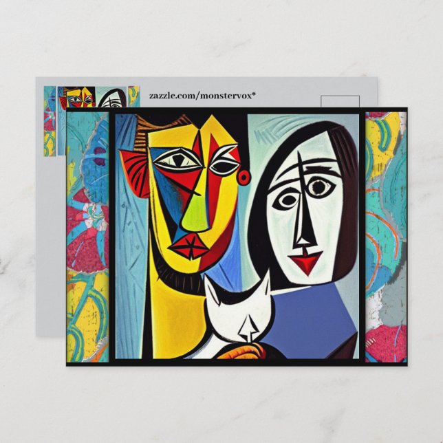 Abstract Art Postcard (Front/Back)