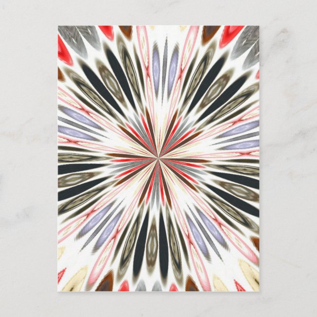ABSTRACT ART POSTCARD (Front)