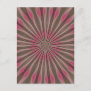 ABSTRACT ART POSTCARD