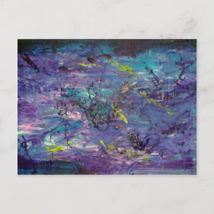 Abstract Art Postcard