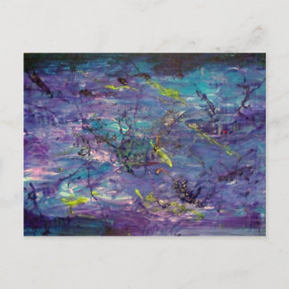 Abstract Art Postcard