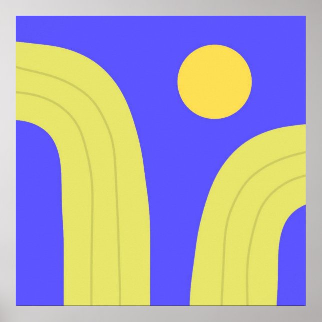 abstract art poster (Front)