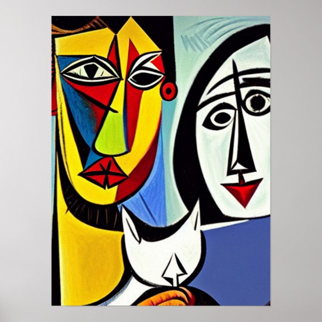 Abstract Art Poster (Front)