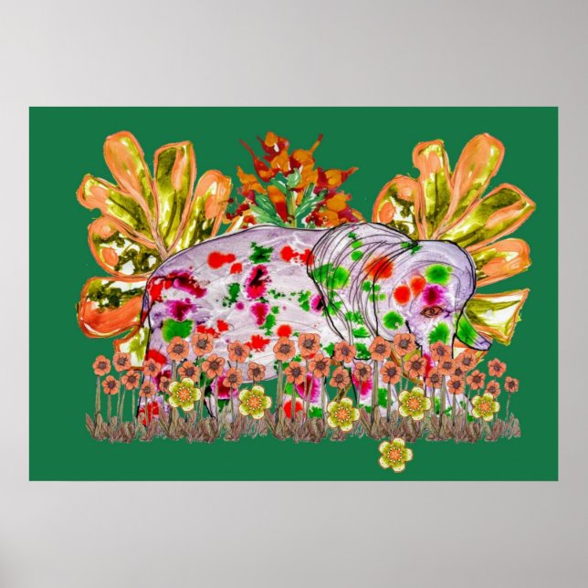 Abstract Art Poster & Print (Front)