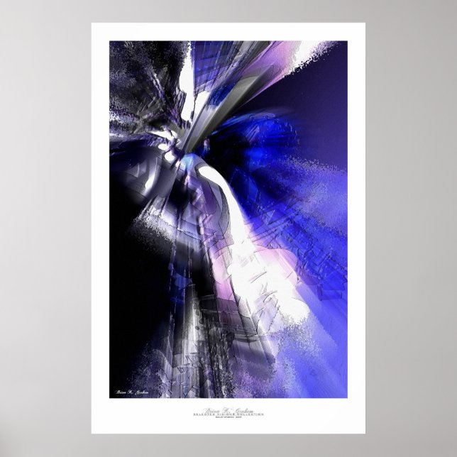 Abstract Art Print - Deodatus #3 (Front)