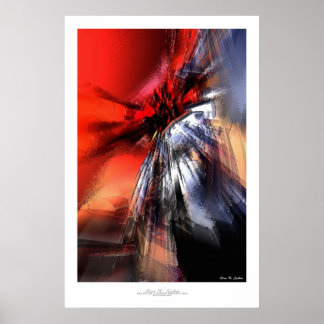 Abstract Art Print - Quintus #3
