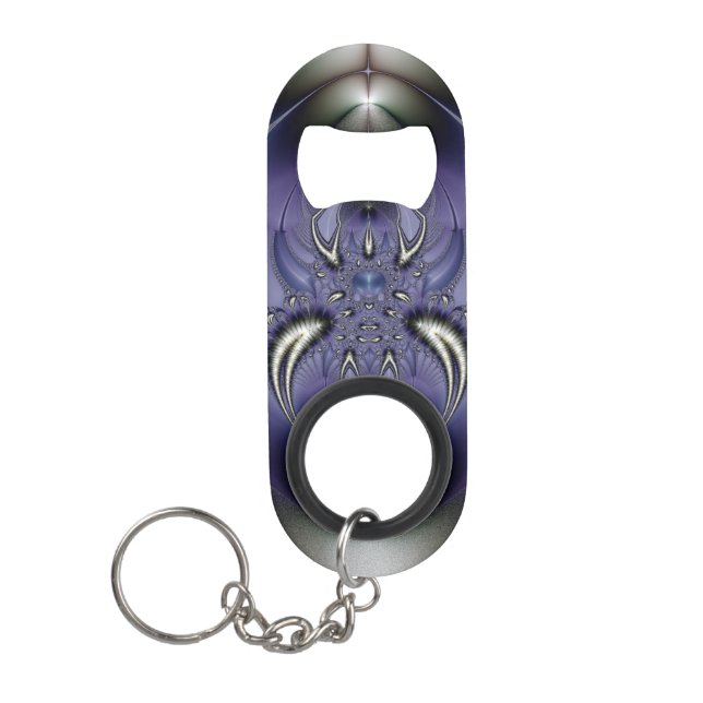 Abstract Art Purple Ornament (Front)
