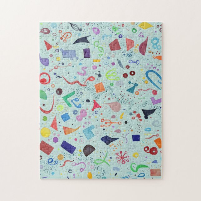 Abstract Art Puzzle (Vertical)
