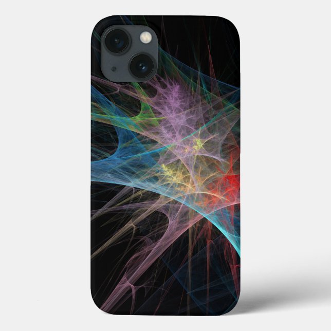 Abstract Art Rainbow Ice Case-Mate iPhone Case (Back)