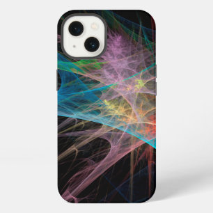 Abstract Art Rainbow Ice iPhone Case