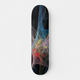 Abstract Art Rainbow Ice Skateboard