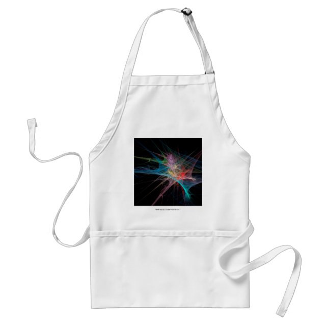 Abstract Art Rainbow Ice Standard Apron (Front)