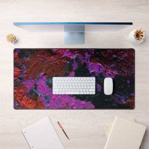 Abstract Art Red Planet Garden Desk Mat