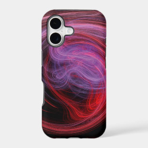 Abstract Art Red Wave