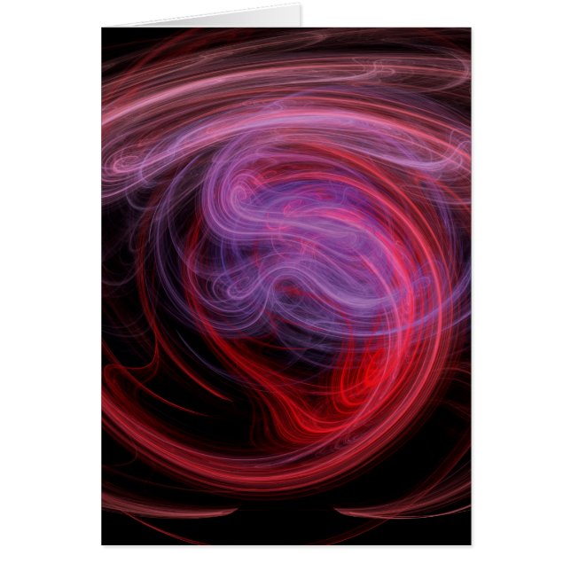 Abstract Art Red Wave (Front)