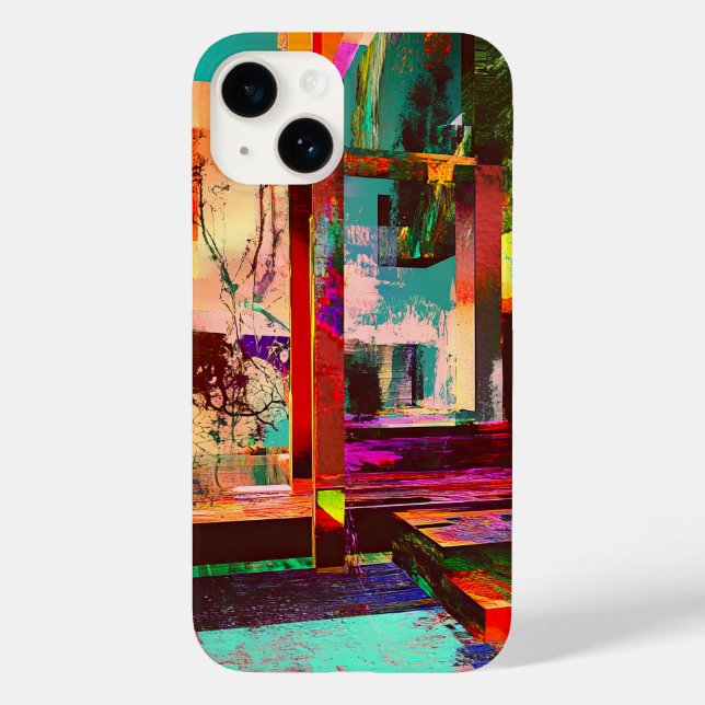 Abstract Art Room Case-Mate iPhone Case (Back)