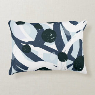 Abstract Art: Seamless Painting Illustration Decorative Cushion