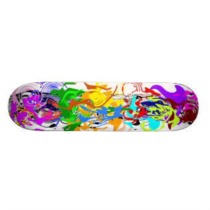Abstract Art Skateboard
