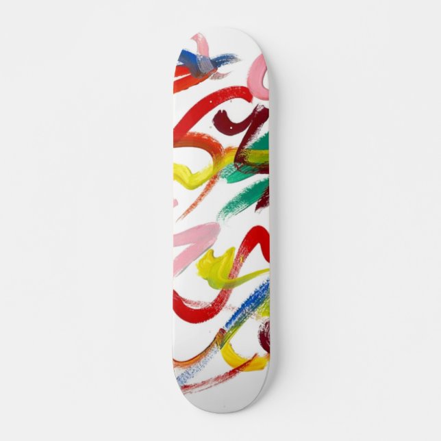 Abstract Art Skateboard (Front)