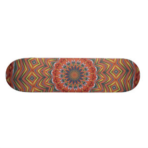 ABSTRACT ART SKATEBOARD