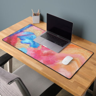 Abstract Art SOFT AS STONE Desk Mat