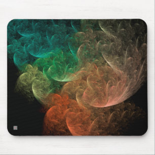 Abstract Art Space Bird Mouse Pad