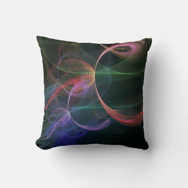 Abstract Art Space Cushion (Front)