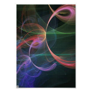 Abstract Art Space Photo Print