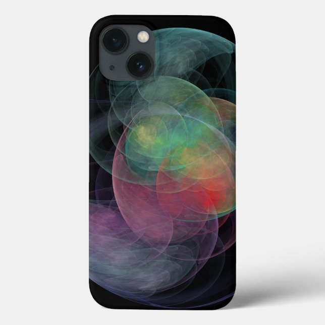 Abstract Art Space Shell Case-Mate iPhone Case (Back)
