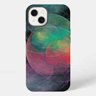 Abstract Art Space Shell iPhone Case