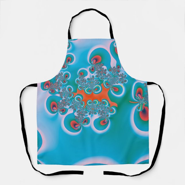Abstract Art Spring Garden Apron (Front)