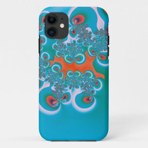 Abstract Art Spring Garden iPhone 11 Case