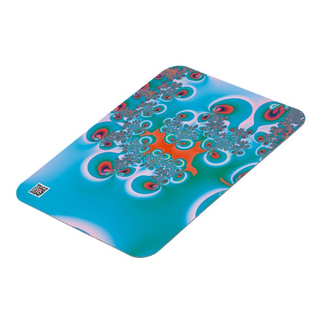 Abstract Art Spring Garden Magnet (Left Side)