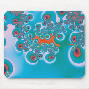Abstract Art Spring Garden Mouse Pad