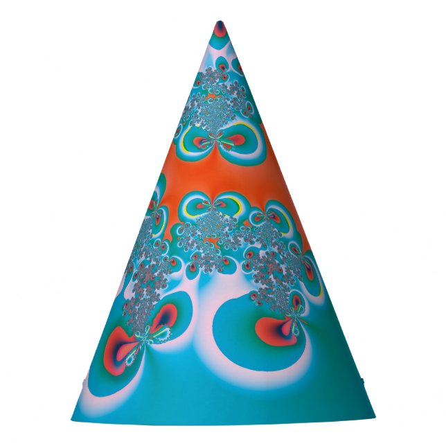 Abstract Art Spring Garden Party Hat (Front)