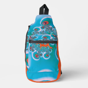 Abstract Art Spring Garden Sling Bag