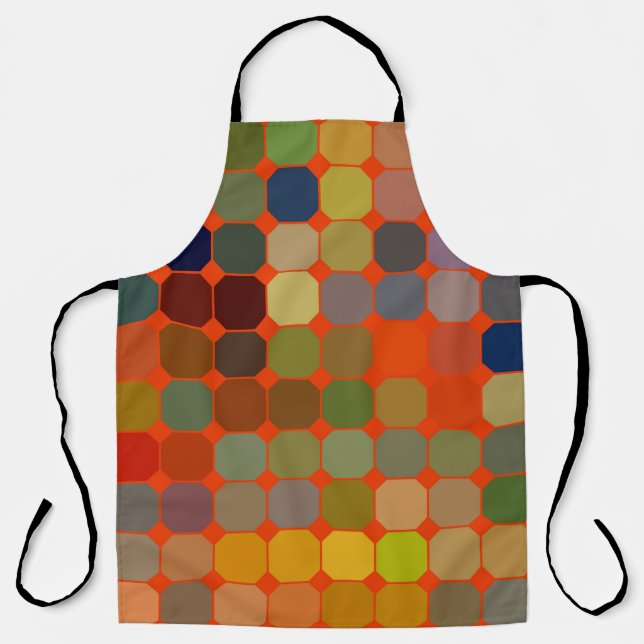 Abstract art texture. Colorful texture. Modern art Apron (Front)