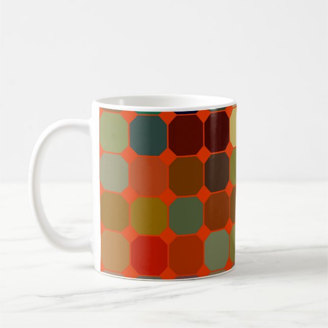 Abstract art texture. Colorful texture. Modern art Coffee Mug (Left)