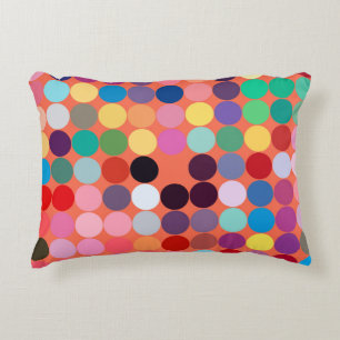 Abstract art texture. Colourful texture. Modern ar Decorative Cushion