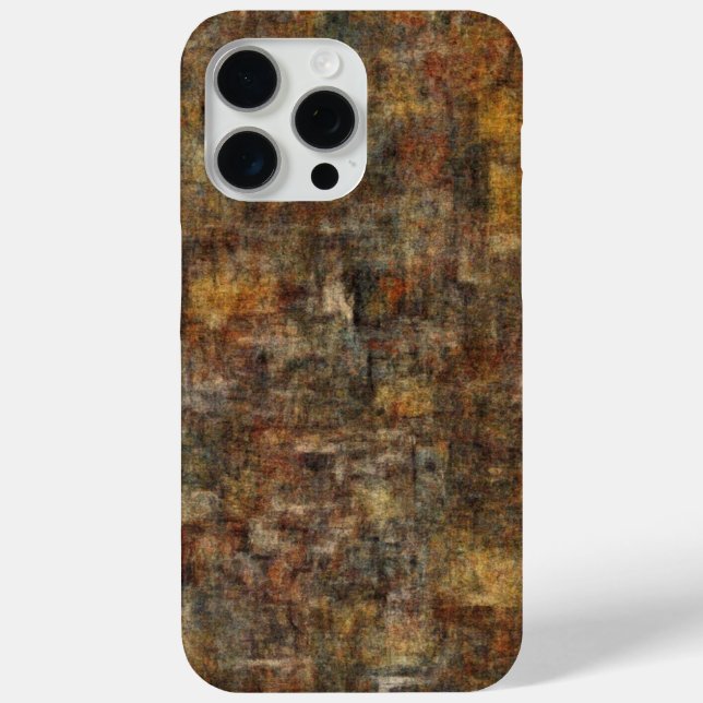Abstract Art Texture Mobile Case (Back)