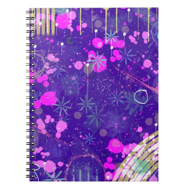 Abstract Art: the Creative Mind Notebook (Front)