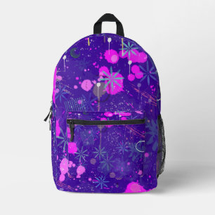 Abstract Art: the Creative Mind Printed Backpack
