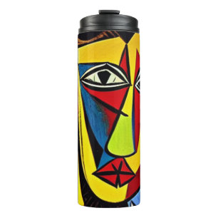 Abstract Art Thermal Tumbler