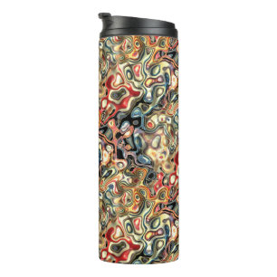 Abstract Art Thermal Tumbler