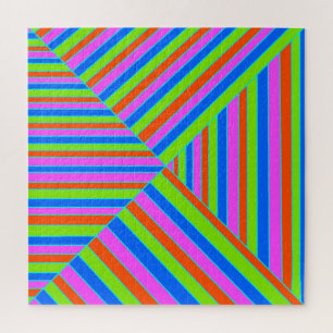 Abstract art tile jigsaw puzzle