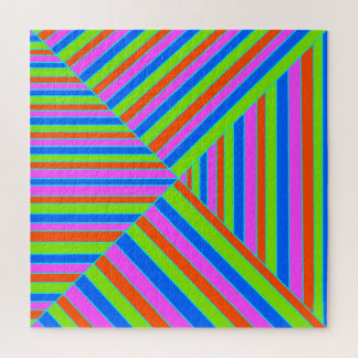 Abstract art tile jigsaw puzzle