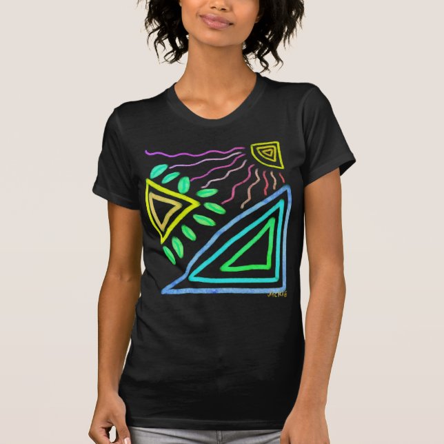 Abstract Art to Wear T-Shirt (Front)